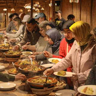 Agafay Desert sunset dinner and live show near Marrakech — gallery view 7