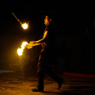 Agafay Desert sunset dinner and live show near Marrakech — gallery view 6