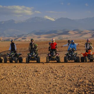 Marrakech Agafay: Quad & Camel Adventure with Dinner under the Stars