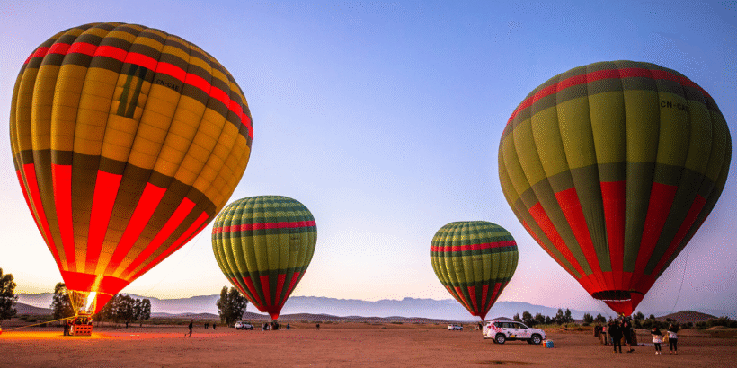 Sunrise Hot Air Balloon & Berber Breakfast in Morocco