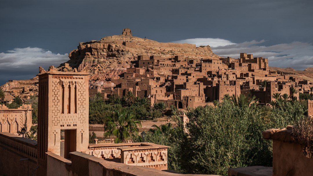 Ait Ben Haddou earthen fortified ksar in southern Morocco