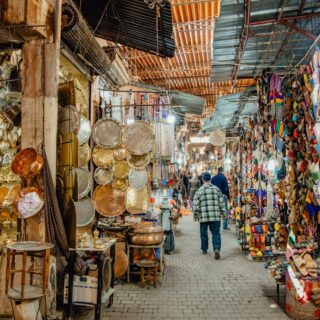 Marrakech Medina and traditional Moroccan markets