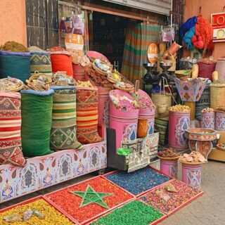 Marrakech Medina and traditional Moroccan markets